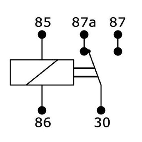 2x KFZ Relais Öffner Schließer Auto Umschaltrelais Wechselrelais 12V