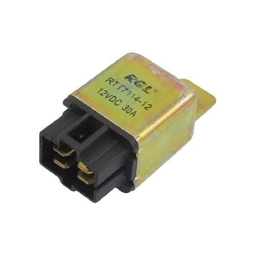 Dimart DC 12V 30A NO 4 Pins 6mm Mounting Hole 4 Pins Socket