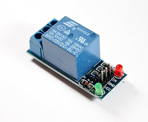 1-Kanal-Relais-Modul, 5V Relay-Module mit Status-LEDs für Arduino, Genuino