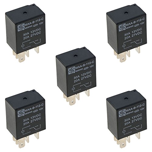 5 x 12 V Micro Automotive Umstellung Relais 30 A 5-Pin