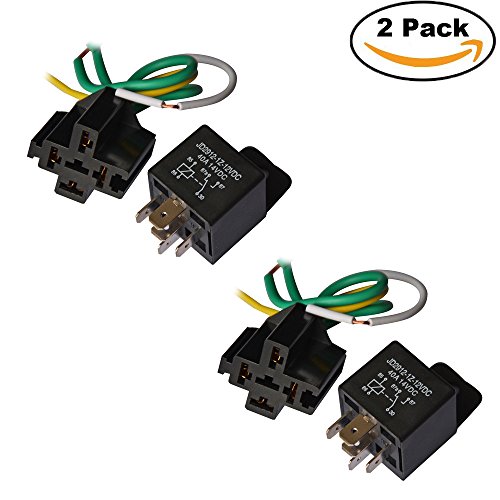 Ehdis® ReIaissockel Harness-Kit vorverdrahtet 12V 40 A SPDT wasserdicht